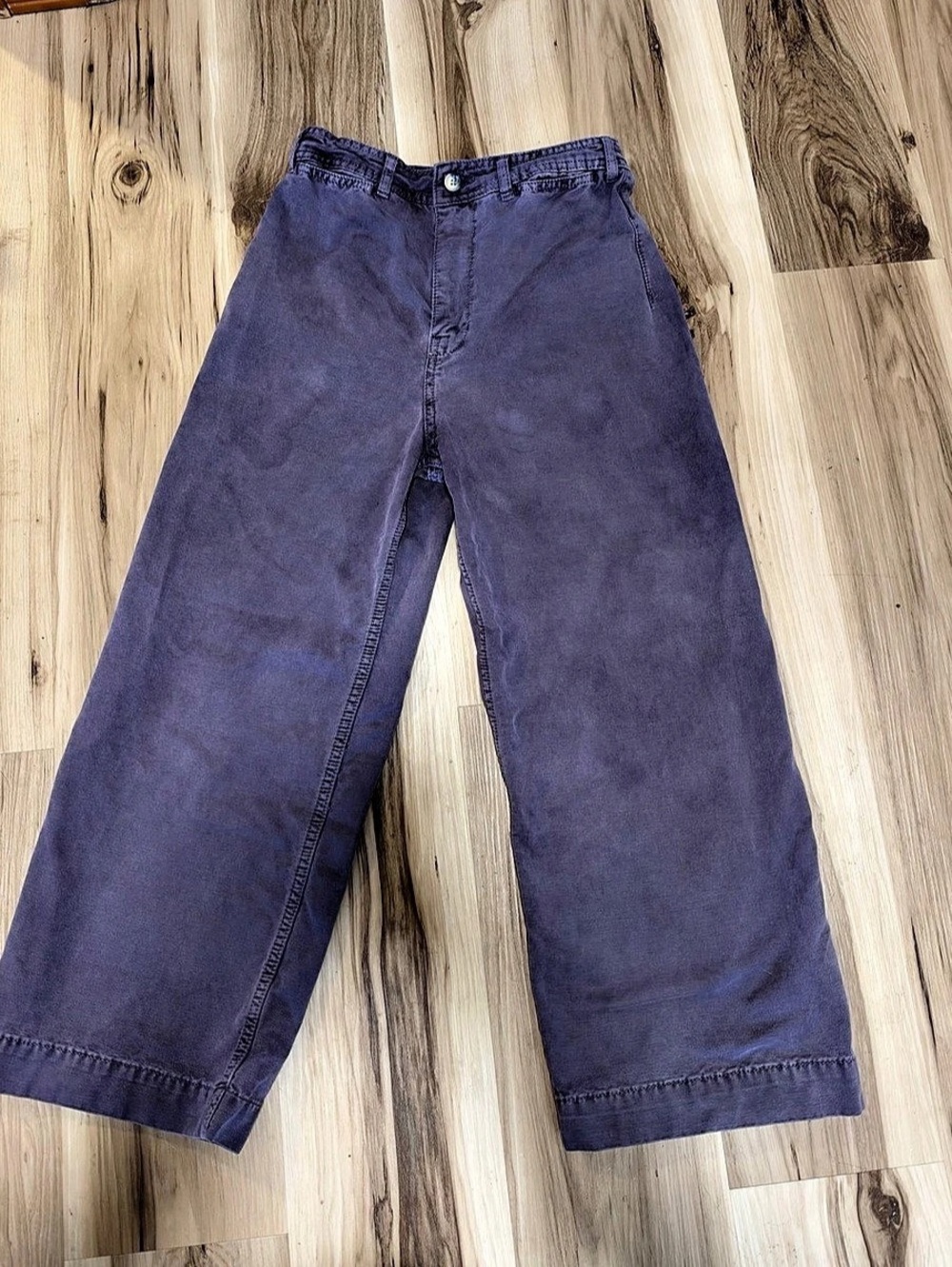 We The Free Libre Wide-Leg Pants Purple Waist 27